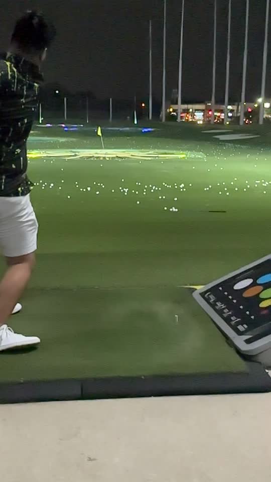 The same frame as shot, with the turf lighter than in the frames around it